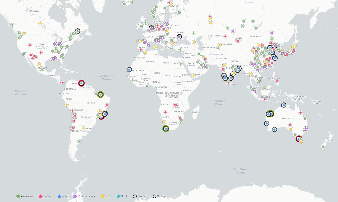 Metalsignals Map